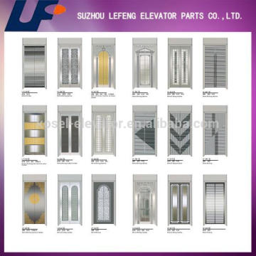 Optional 304 Stainless Steel Hairline/Etching elevator door panel from China Manufacturer